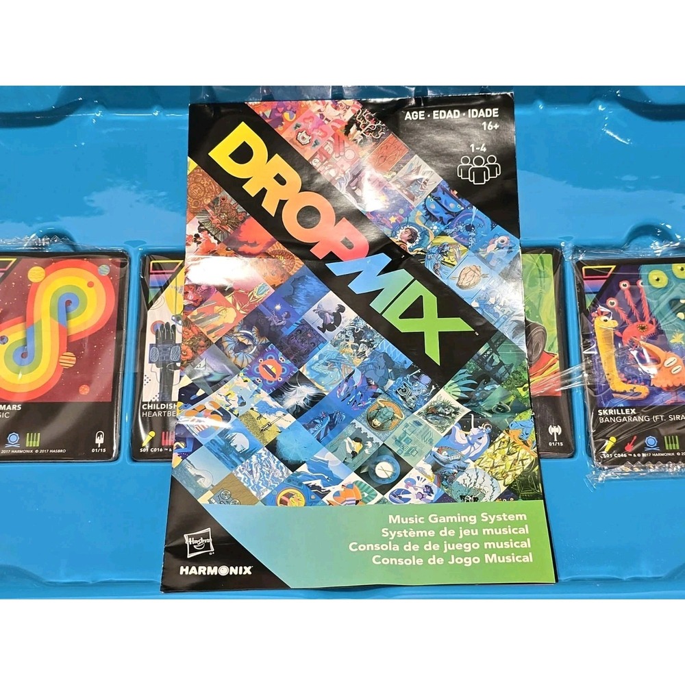 🎮 Hasbro DropMix Music Gaming‎ System New Open Box Electronic Card Game